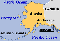 Map of Alaska