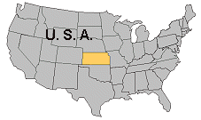 Map of Kansas