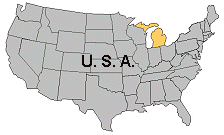 Map of Michigan