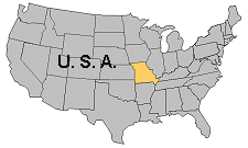 Map of Missouri
