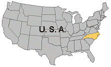 Map of North Carolina