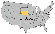 Map of Nebraska