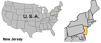 Map of New Jersey