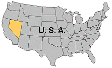 Map of Nevada