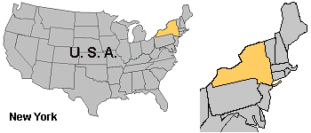 Map of New York
