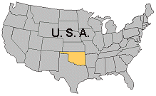 Map of Oklahoma