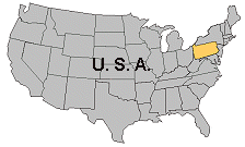 Map of Pennsylvania