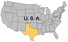 Map of Texas