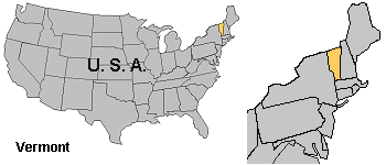 Map of Vermont