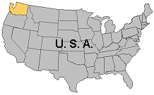 Map of Washington