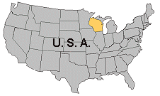 Map of Wisconsin